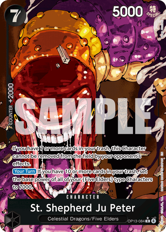 St Shepherd Ju Peter (Character) (OP13-084) (R) (Alternate Art)