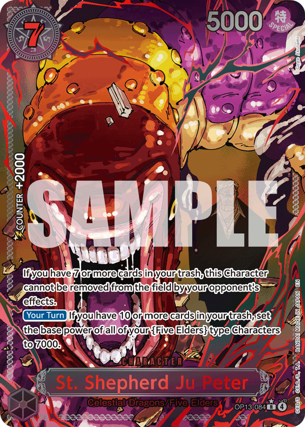 St Shepherd Ju Peter (Character) (OP13-084) (R) (Alternate Art) (SP)