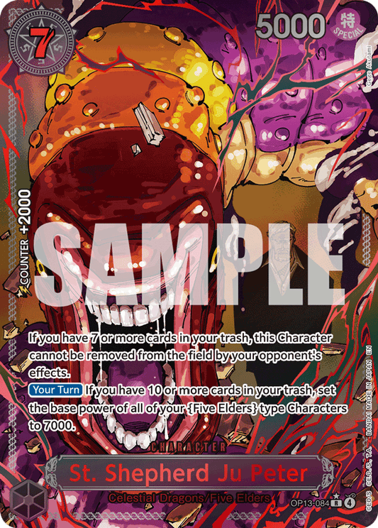 St Shepherd Ju Peter (Character) (OP13-084) (R) (Alternate Art) (SP)