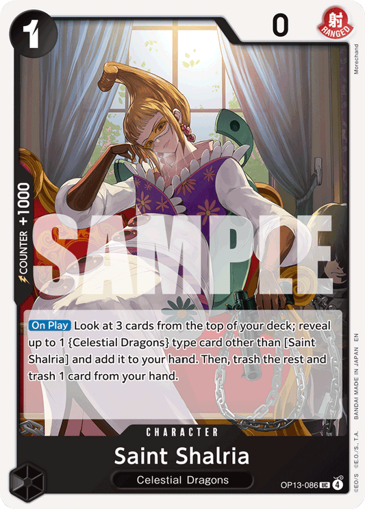 Saint Shalria (Character) (OP13-086) (UC)