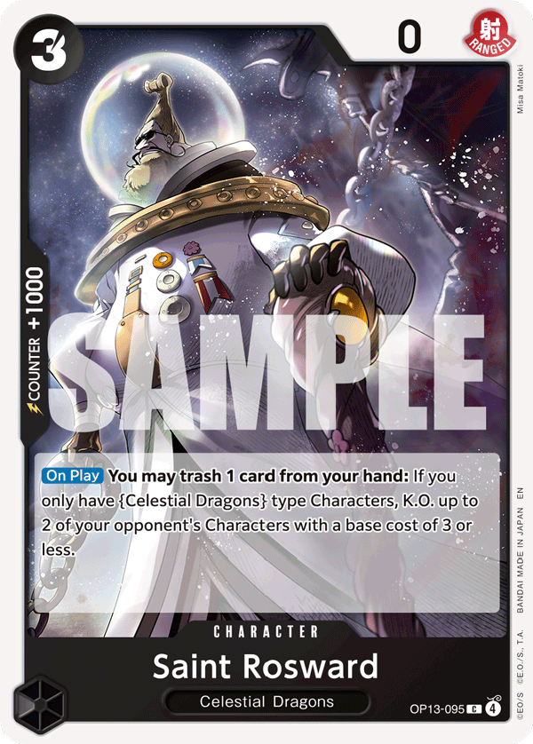 Saint Rosward (Character) (OP13-095) (C)