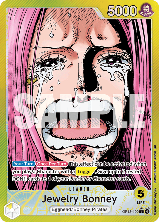 Jewelry Bonney (Leader) (OP13-091) (L) (Alternate Art)