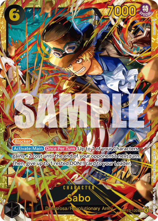 Sabo (Character) (OP13-120) (SEC)