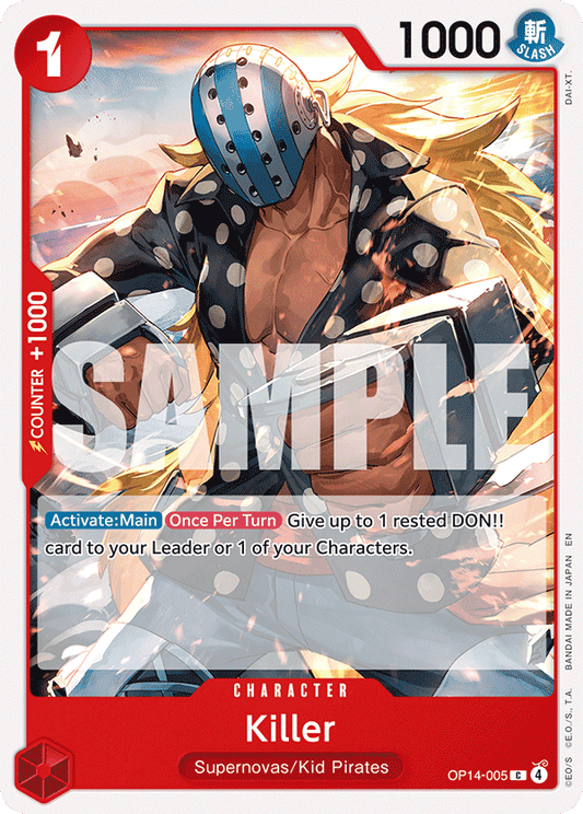 Killer (Character) (OP14-005) (C)