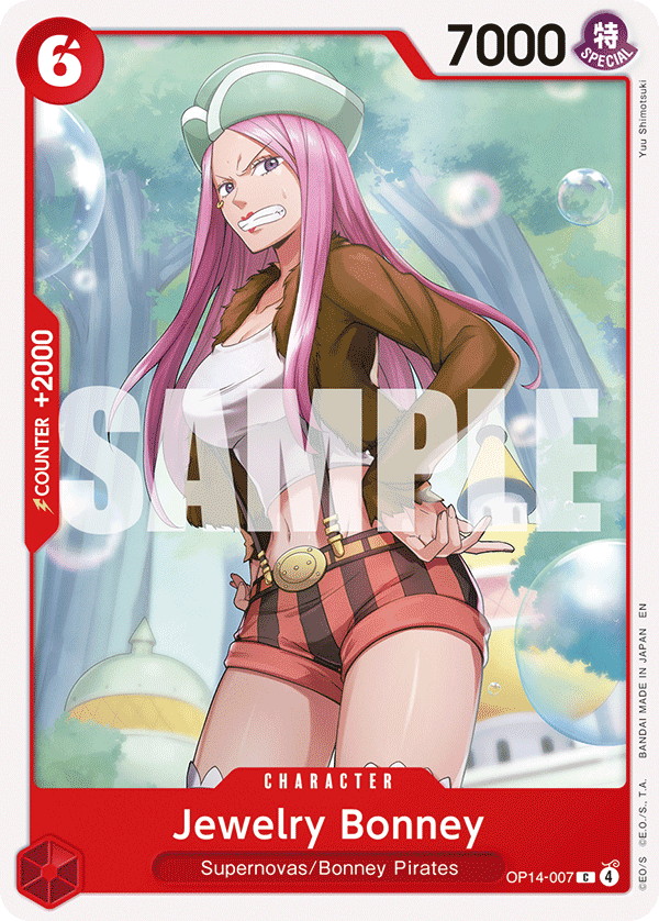 Jewelry Bonney (Character) (OP14-007) (C)