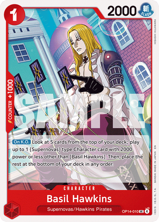 Basil Hawkins (Character) (OP14-010) (UC)