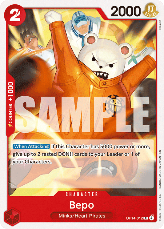 Bepo (Character) (OP14-012) (C)