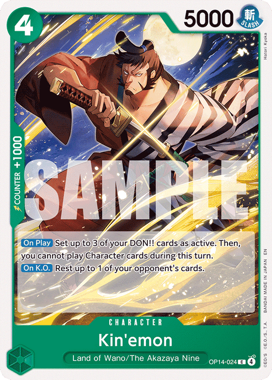 Kin’emon (Character) (OP14-024) (C)