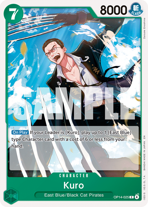 Kuro (Character) (OP14-025) (C)