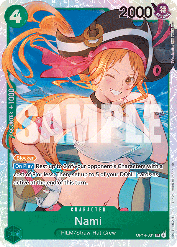 Nami (Character) (OP14-031) (SR)
