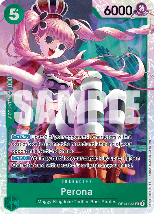 Perona (Character) (OP14-033) (SR)