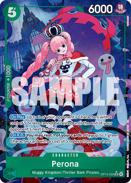 Perona (Character) (OP14-033) (SR) (Alternate Art)