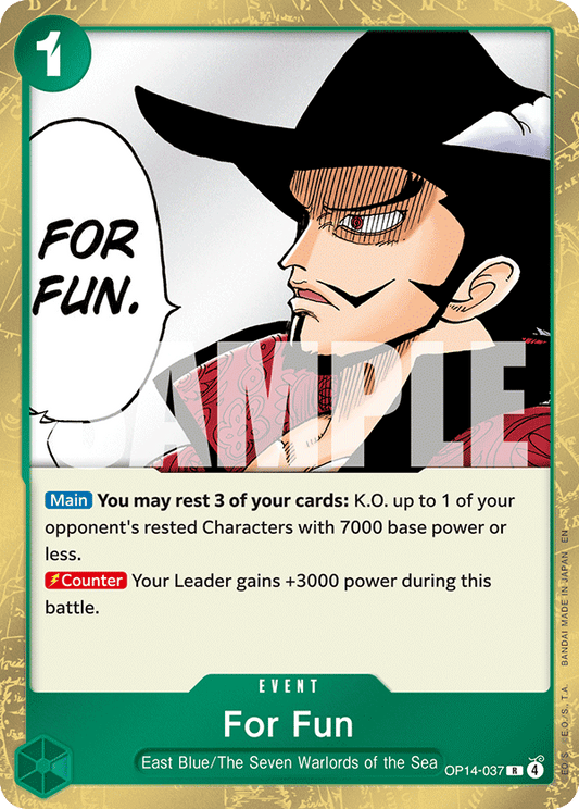For Fun (Event) (OP14-037) (R)