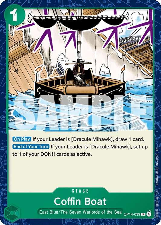 Coffin Boat (Stage) (OP14-039) (UC)