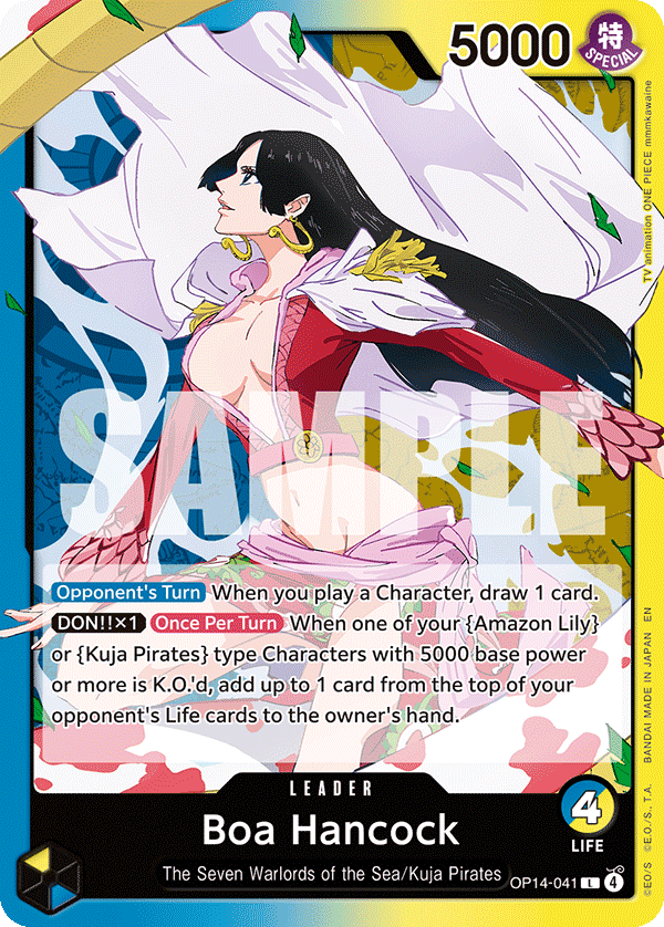 Boa Hancock (Leader) (OP14-041) (L)