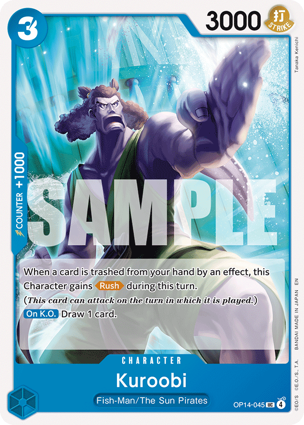 Kuroobi (Character) (OP14-045) (UC)