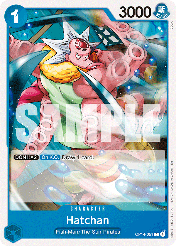 Hatchan (Character) (OP14-051) (C)