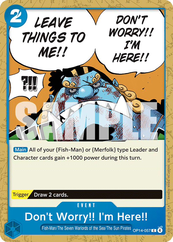 Don’t Worry!! I’m Here!! (Event) (OP14-057) (C)