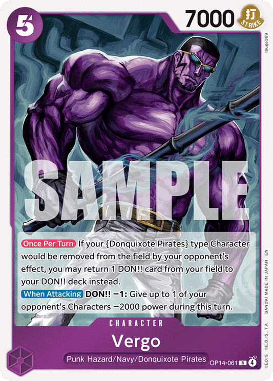 Vergo (Character) (OP14-061) (R)