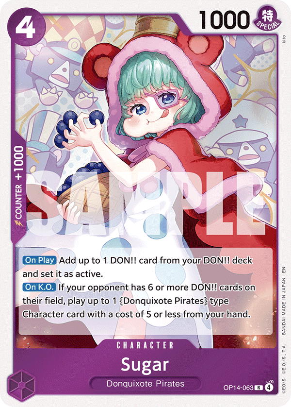 Sugar (Character) (OP14-063) (R)
