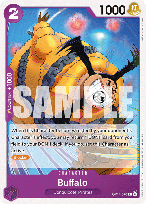 Buffalo (Character) (OP14-070) (C)
