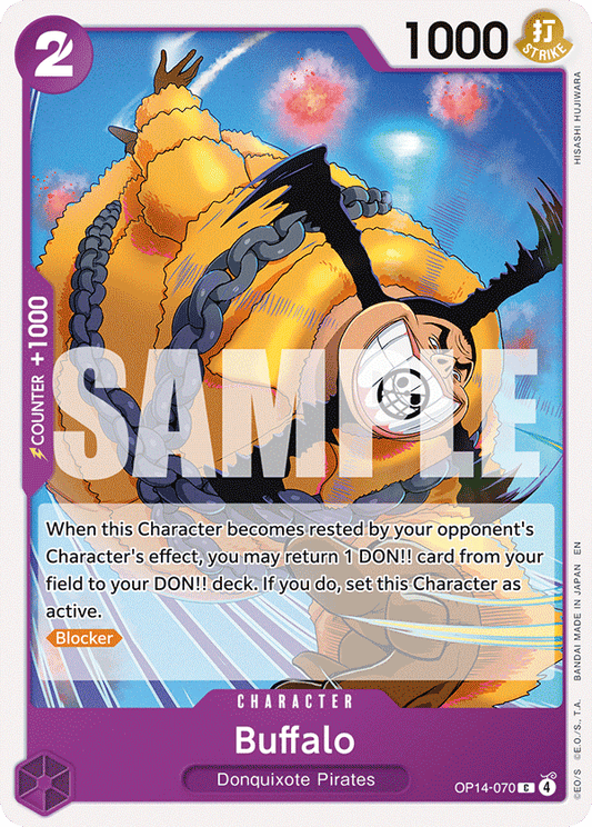 Buffalo (Character) (OP14-070) (C)