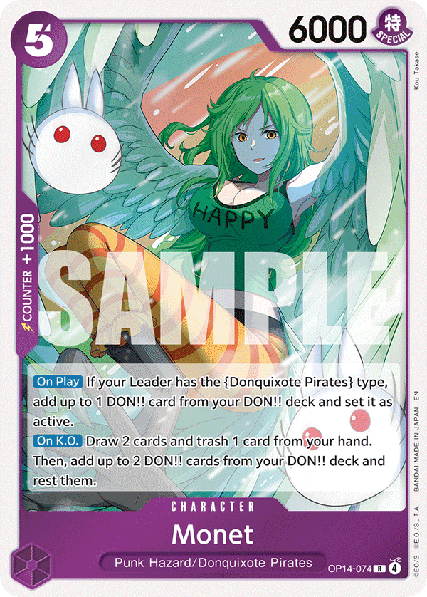 Monet (Character) (OP14-074) (R)