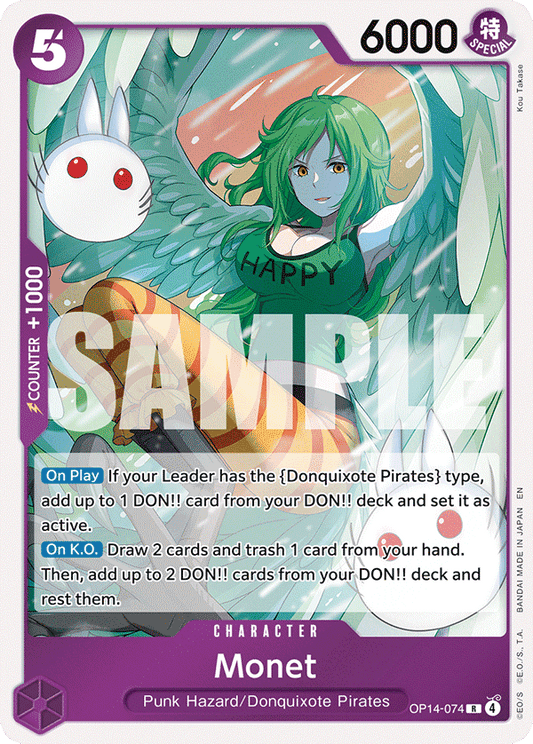 Monet (Character) (OP14-074) (R)