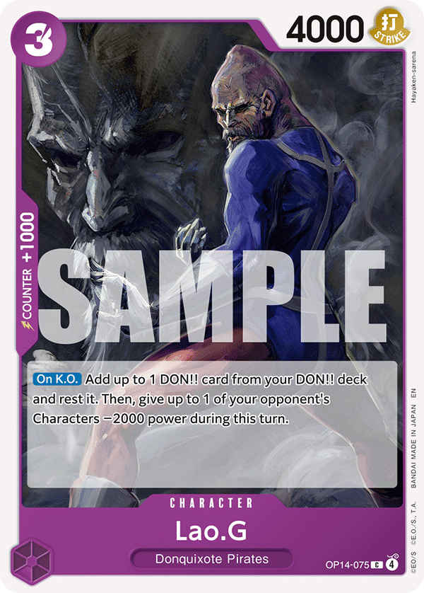Lao G (Character) (OP14-075) (C)