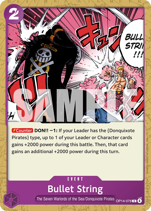 Bullet String (Event) (OP14-078) (C)