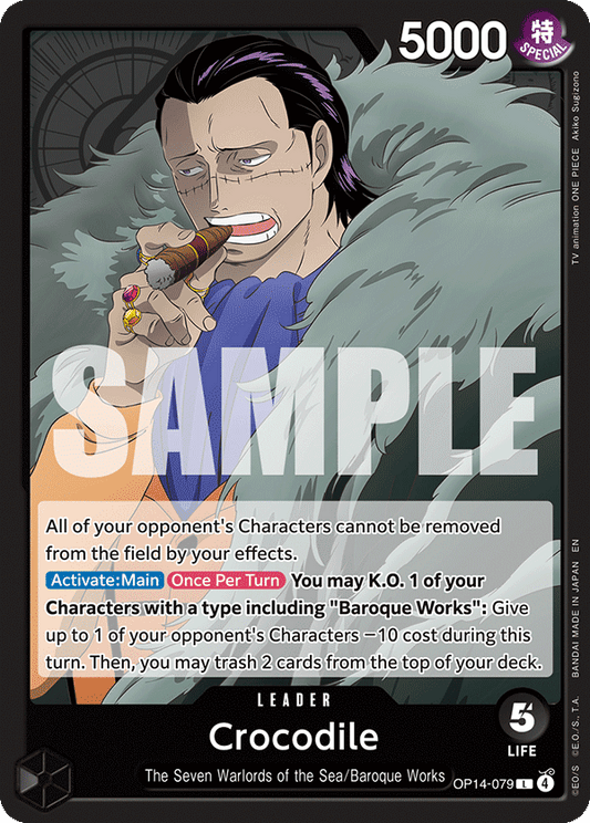 Crocodile (Leader) (OP14-079) (L)