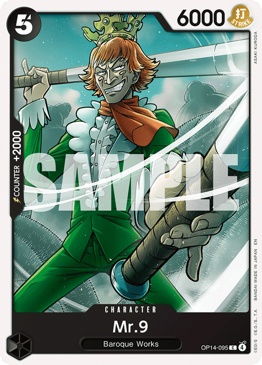 Mr. 9 (Character) (OP14-095) (C)