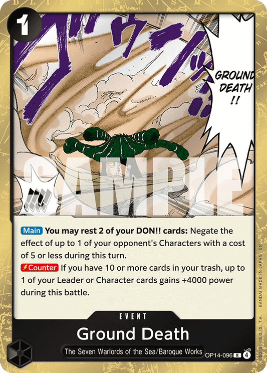 Ground Death (Event) (OP14-096) (R)