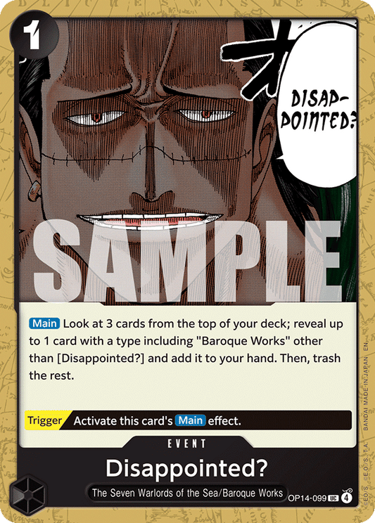 Disappointed? (Event) (OP14-099) (UC)