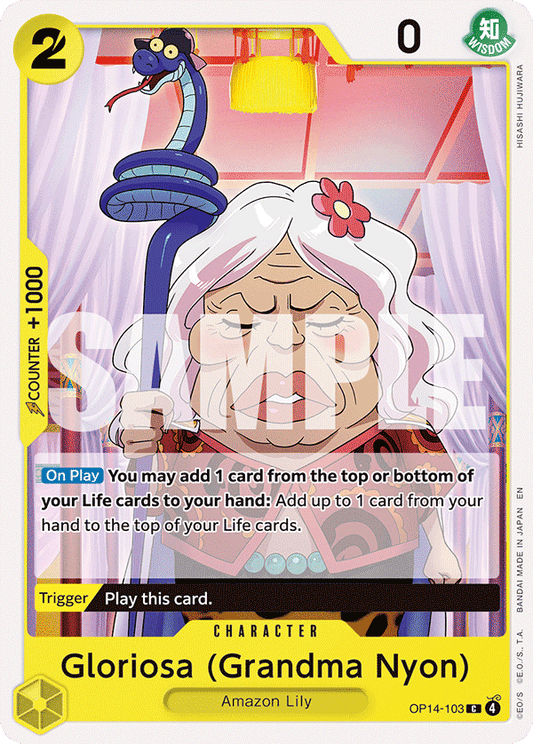 Gloriosa (Grandma Nyon) (Character) (OP14-103) (C)