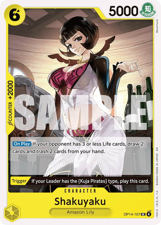 Shakuyaku (Character) (OP14-107) (UC)