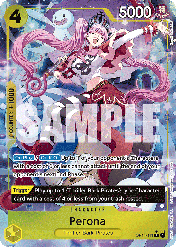 Perona (Character) (OP14-111) (R) (Alternate Art)