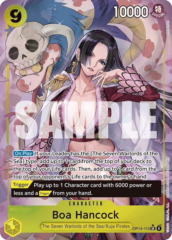 Boa Hancock (Character) (OP14-112) (SR) (Alternate Art)