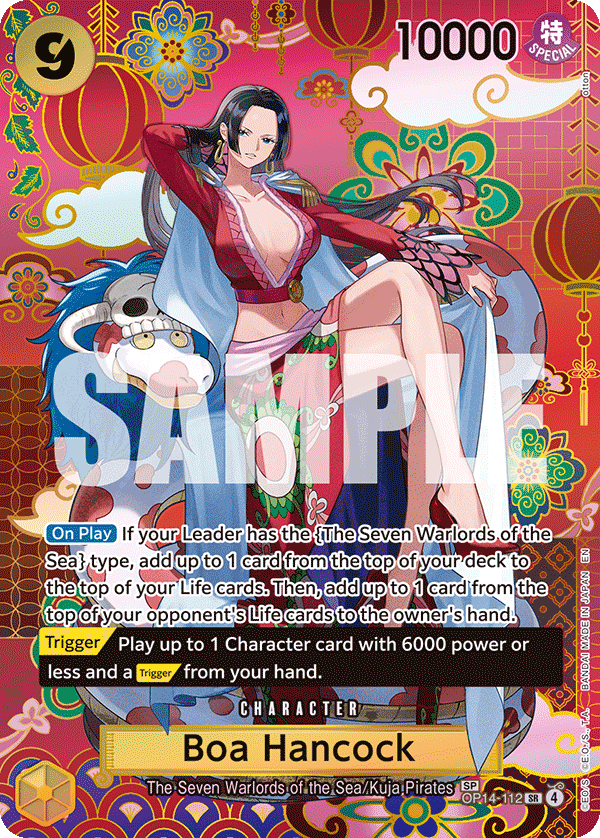 Boa Hancock (Character) (OP14-112) (SR) (SP)