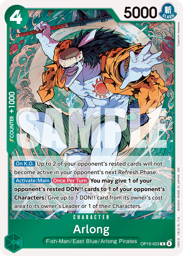 Arlong (Character) (OP15-023) (R)