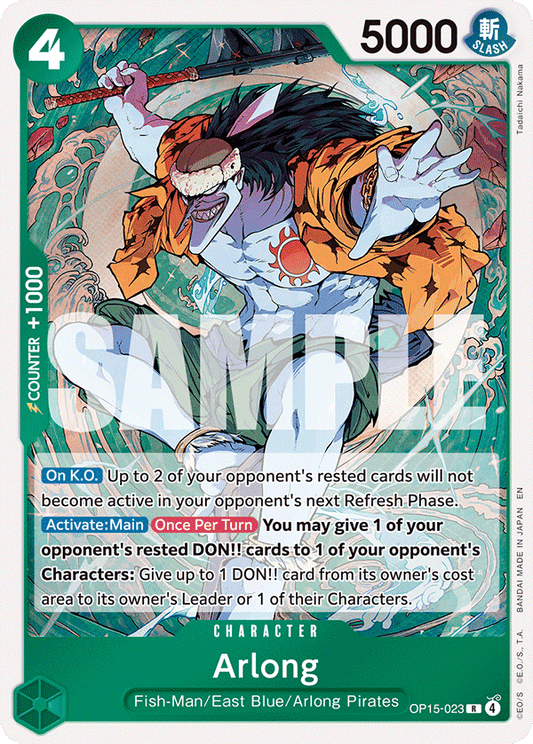 Arlong (Character) (OP15-023) (R)