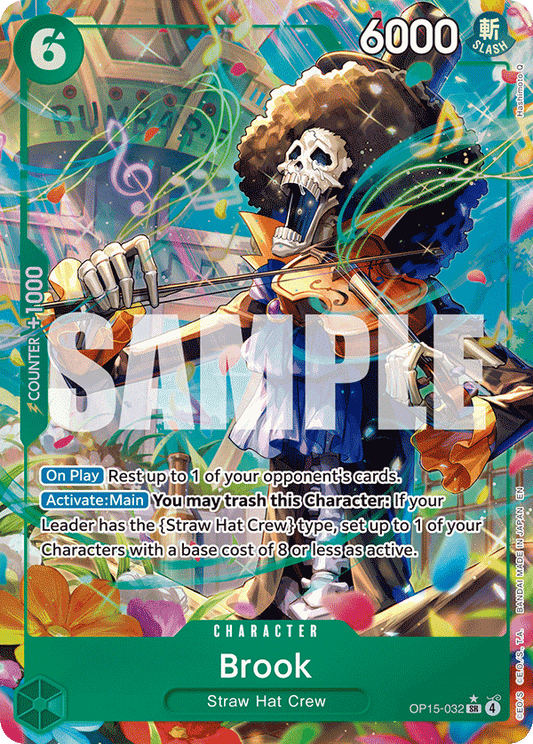 Brook (Character) (OP15-032) (SR) (Alternate Art)