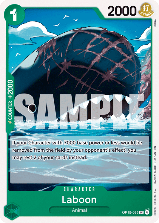 Laboon (Character) (OP15-035) (UC)