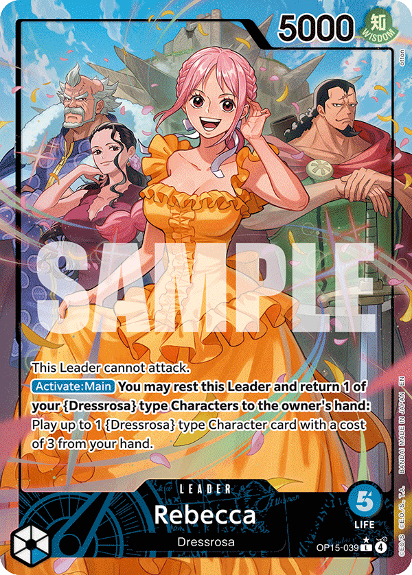 Rebecca (Leader) (OP15-039) (L) (Alternate Art)