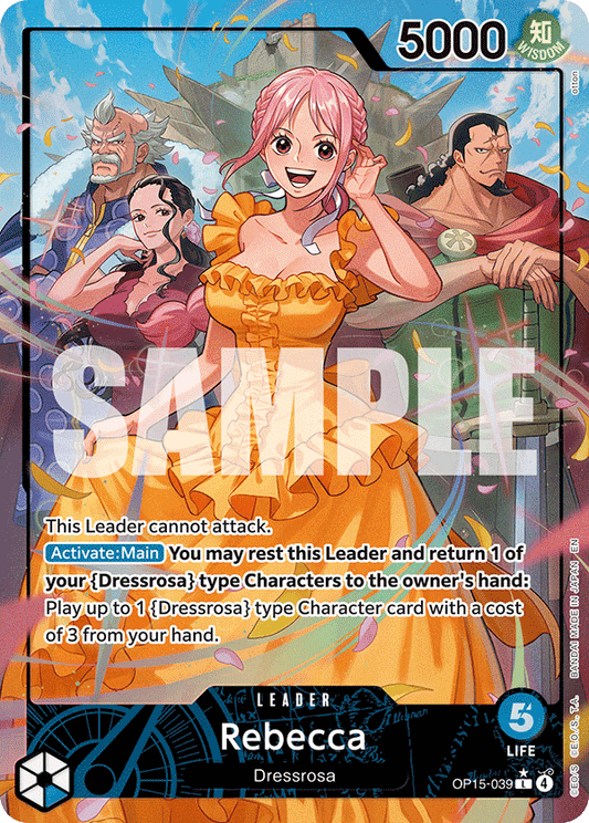 Rebecca (Leader) (OP15-039) (L) (Alternate Art)