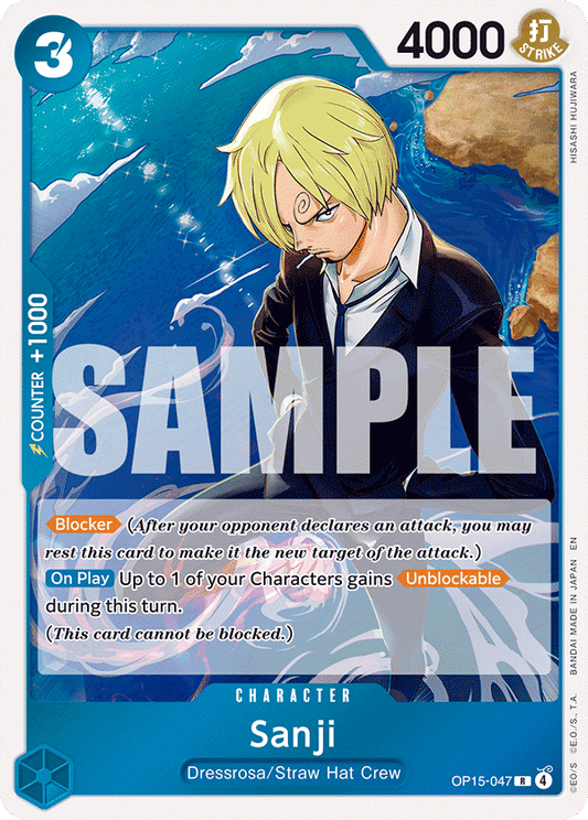 Sanji (Character) (OP15-047) (R)