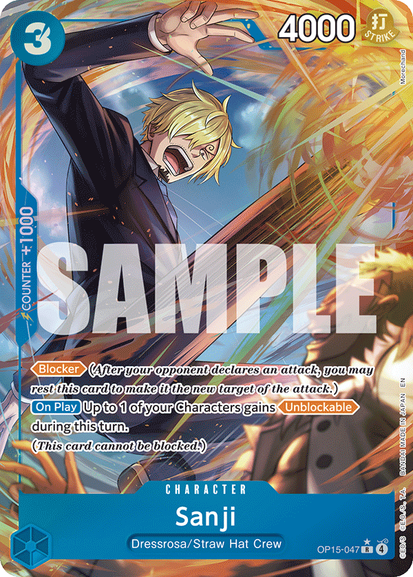 Sanji (Character) (OP15-047) (R) (Alternate Art)