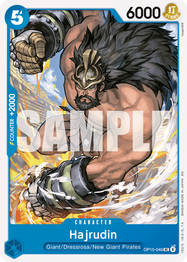 Hajrudin (Character) (OP15-049) (UC)