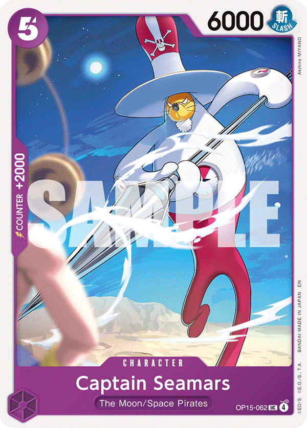 Captain Seamars (Character) (OP15-062) (UC)