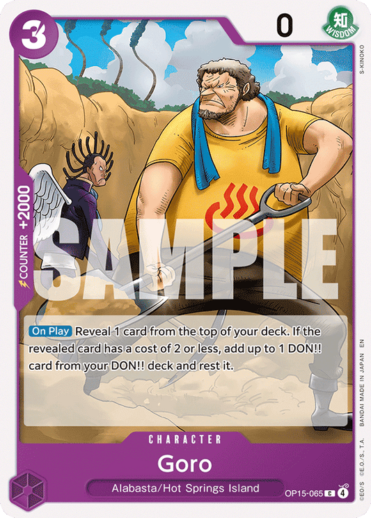 Goro (Character) (OP15-065) (C)